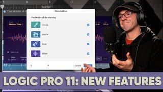 Logic Pro 11: Stem Splitter and ChromaGlow (APPLE SILICON ONLY)