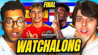 SPAIN VS ENGLAND FINAL EURO 2024 WATCHALONG!!