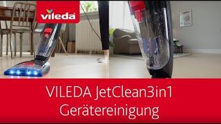 Vileda JetClean 3in1 Saugwischer | Gerätereinigung & Wartung | Vileda Deutschland