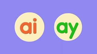 Phonics Chant┃ai · ay ∥ Double Letter Vowels┃Spotlight on One Phonics