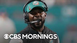 Former Dolphins head coach Brian Flores on his lawsuit alleging race discrimination at NFL