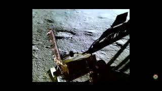 BREAKING! ISRO released a stunning video.. Pragyan Rover rolling out of Vikram..