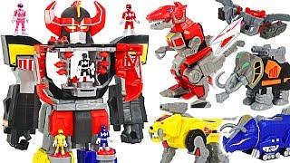 Power Rangers super gigantic Morphin Megazord appeared! | DuDuPopTOY