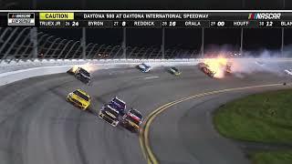 2021 Daytona 500 last lap crash (but it’s Dinoco is all mine!)