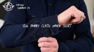 Iron Heart SS24 - 12oz Dobby Cloth/Sashiko Work Shirt