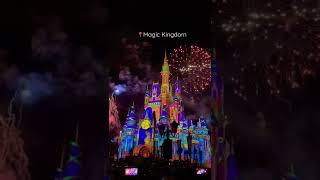 Disney World Magic Kingdom 50th Anniversary fireworks 