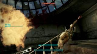 Fallout 4 Farming for an explosive radium rifle (Gunners Plaza; very hard difficulty)