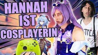 Hannah ist jetzt Cos Playerin