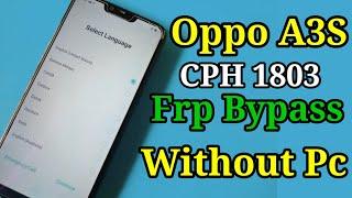 oppo a3s frp bypass!! oppo frp bypass!! oppo CHP1803 frp bypass!! oppo frp bypass 2022