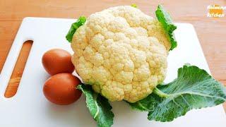 I've Never Eaten Such Delicious Cauliflower! A Simple & healthy Recipe | Nolwenn Kitchen