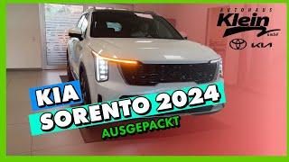 Kia Sorento Facelift 2024 Ausgepackt