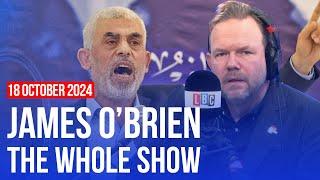 A murderous maniac taken off the map | James O'Brien - The Whole Show