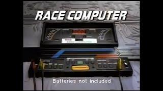 1989 Tyco Computer Racing 500 - AI Restored TV Commercial