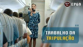 Conhecendo o Trabalho da Tripulação Durante um Voo Comercial