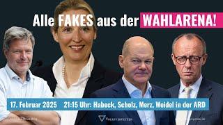 Wahlarena fixed - Ist diese Talkshow Endgegner der Fakten?