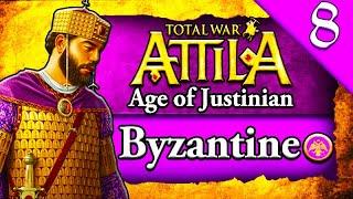 CONQUERING THE MOORS & ROMANS! Total War Attila: Age of Justinian 555 AD: Byzantine Campaign #8