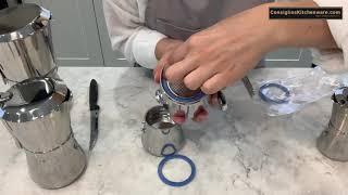 How to Change Replacement Parts on Giannina Espresso Stove Tops