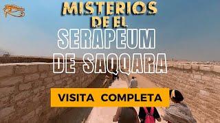 MISTERIOS Del SERAPEUM De SAQQARA  ¿Un Cementerio para Dioses o Evidencia de la TECNOLOGÍA ANTIGUA?