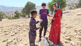 Spreading Generosity: A Nomadic Family's Eid al-Adha Celebration"