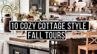 10 Cozy Fall Antique Farmhouse Style Home Tours ( Music Only )