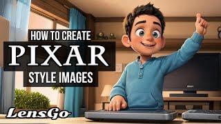 How to Make FREE Pixar-Style Images with LensGo.ai