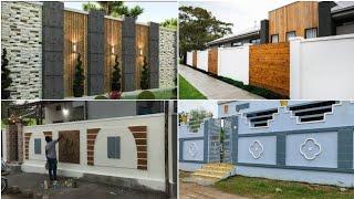 compound wall design ideas | boundary wall design | new compound wall design ideas 2023 |