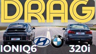 Ioniq6 vs 320i: DRAG YARIŞI | Hyundai vs BMW
