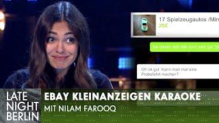 eBay Kleinanzeigen Karaoke mit Nilam Farooq | Late Night Berlin | ProSieben