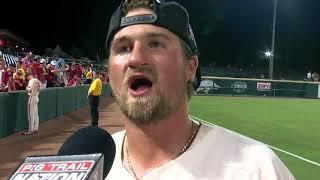 Hunter Wilson Post After Hogs Win to Go to Omaha