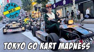 Go Karts On The Streets of Tokyo - Monkey Karts! - Day 21