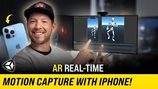 Real-Time Motion Capture With iPhone 13 Pro Is Here !