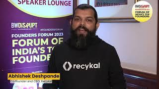 Abhishek Deshpande, Recykal | BW Disrupt 40 Under 40 Winner