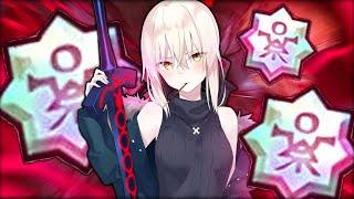 Saber Alter is DAMAGE in Grand Summoners