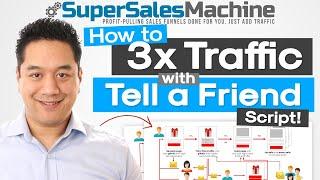 How to 3x Your Traffic with Tell a Friend Script - Viral Marketing System