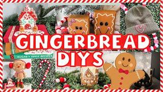 Charming DIY Gingerbread Christmas Home Decor on a Budget! NEW Festive Holiday Craft Ideas for 2024