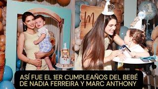 CELEBRACIÓN DEL PRIMER AÑO DEL BEBÉ DE MARC ANTHONY Y NADIA FERREIRA