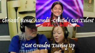 Chriztel Renae Aceveda -Croatia's Got Talent - Golden Buzzer Grandparents from Tennessee (USA) react