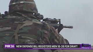 Social Media Monday: Newly passed defense bill registers men aged 18-26 for military draft