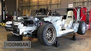 [HOONIGAN] DT 156: $200 Miata Kart Build [Part 2]