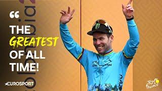 Cycling legend Sir Mark Cavendish on his HISTORIC 35th stage win at Tour de France  