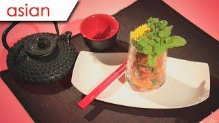 Tuna-fish with papaya and lime - Silent Cooking with Simon Xie Hong (with recipe)