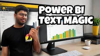 Adding Dynamic Text in SVG Visuals with DAX in Power BI: Rendering in Table Visuals [Hindi]