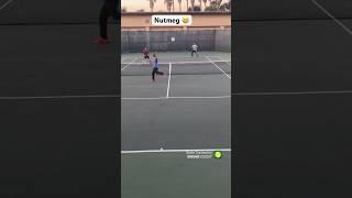 How to poach in doubles | backhand volley | USTA 4.0 tennis