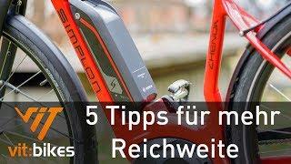 5 Tipps zum Akkusparen beim E-bike - vit:bikesTV