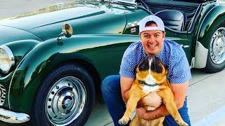 This Classic British Sportscar is sure to turn heads: 1957 Triumph TR3 + WallyWiggles