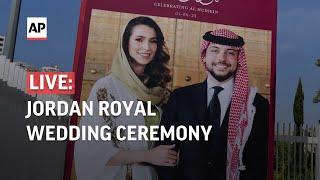 LIVE | Jordan royal wedding: Crown Prince Hussein marries Rajwa Alseif