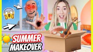 Schaue niemals zum FENSTER wenn TIKTOKER BALD GUY dich 24 Stunden stalkt (room makeover & roomtour)