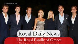 The Former Royal Family Of Greece Makes A Surprising And Unexpected Decision.  Plus, More #RoyalNews