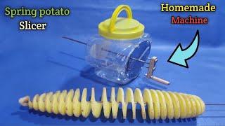 How to Make Potato Tornado Maker !! Spring potato !! Homemade Machine !! Diy Tools 