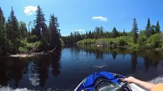 York River, Algonquin Park in VR - 2008 Honda Aquatrax F-15X